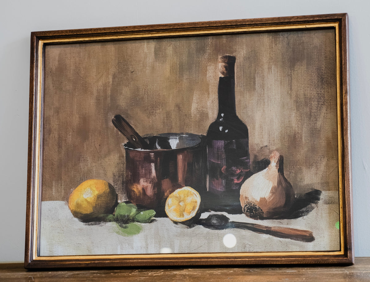 Vintage Still Life Framed Artwork