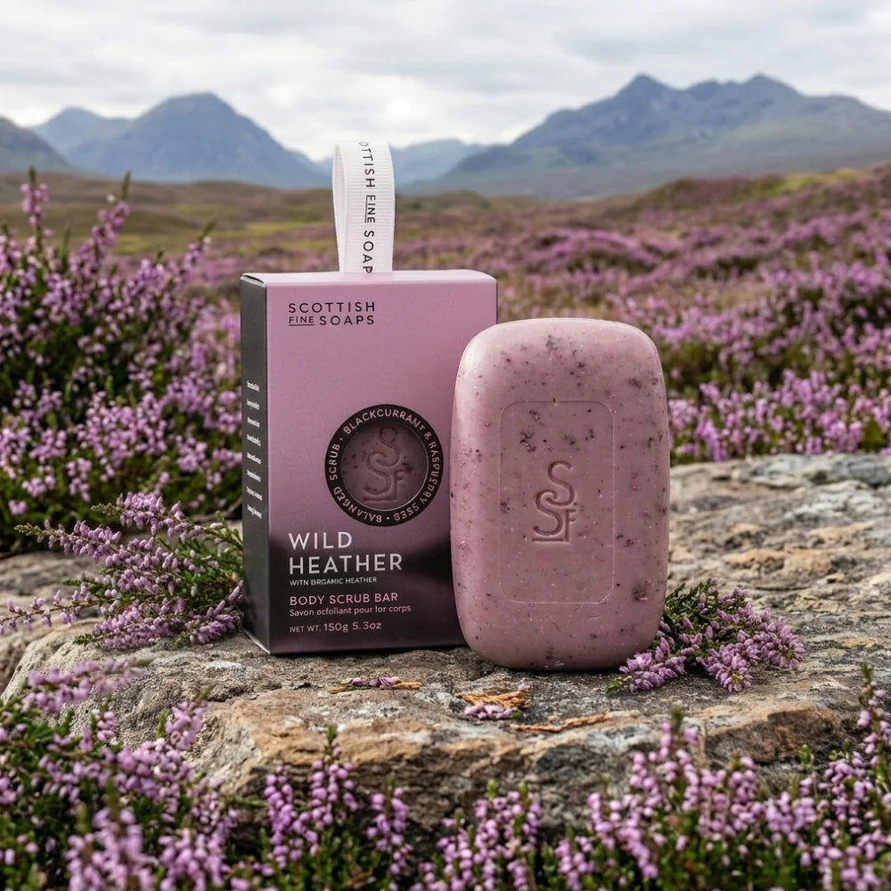 Wild Heather Body Scrub Bar 150g