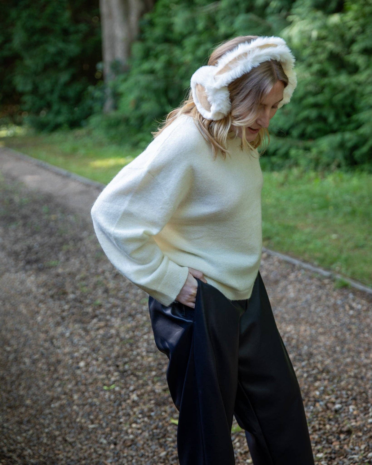 Lenham Ear Muff | Ivory