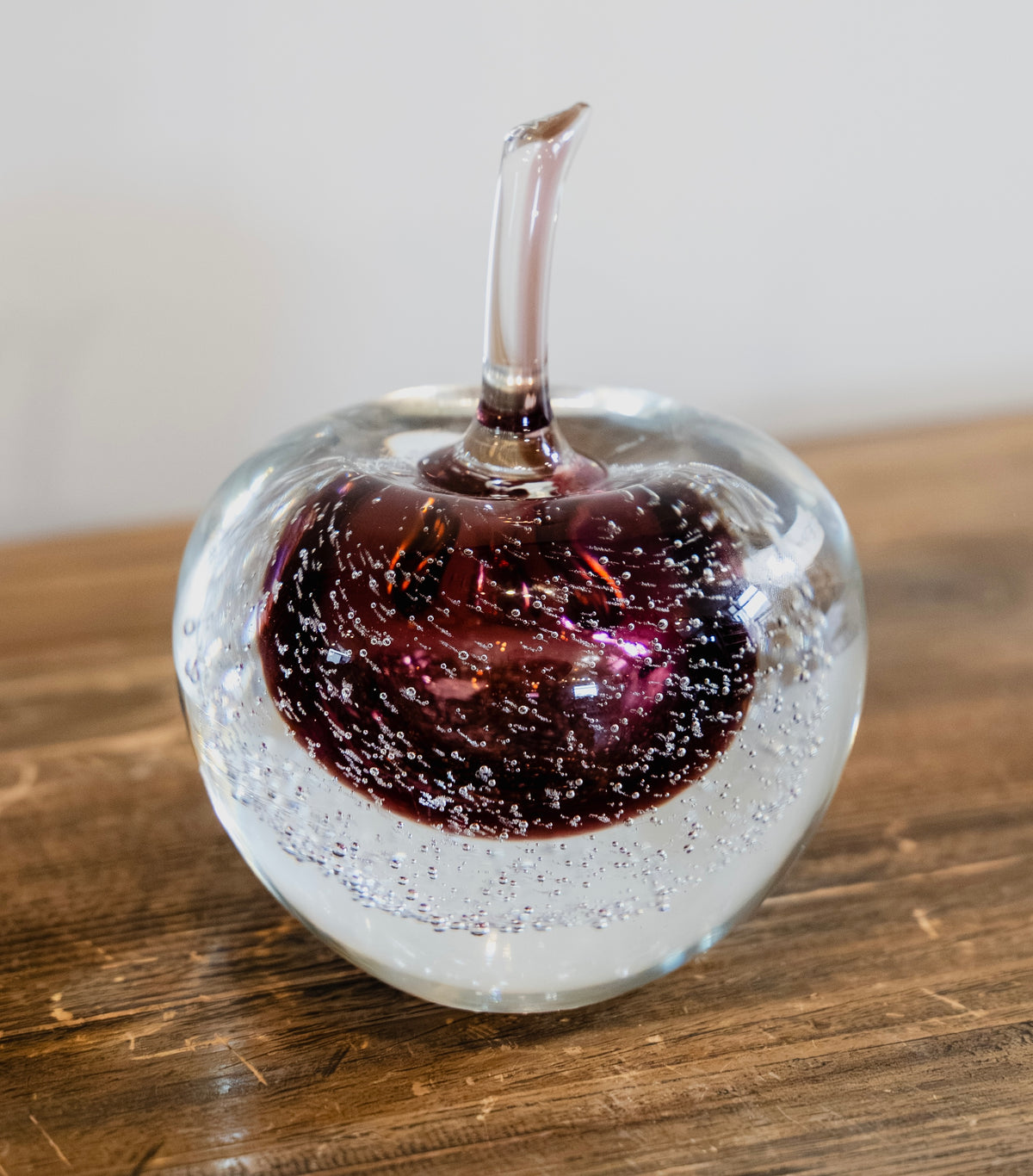 Plum Glass Apple