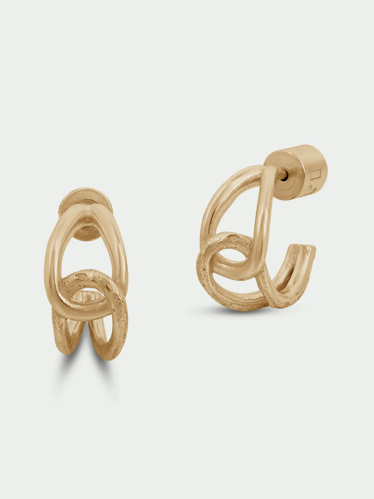 Alder Earrings Gold