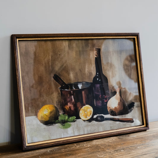 Vintage Still Life Framed Artwork