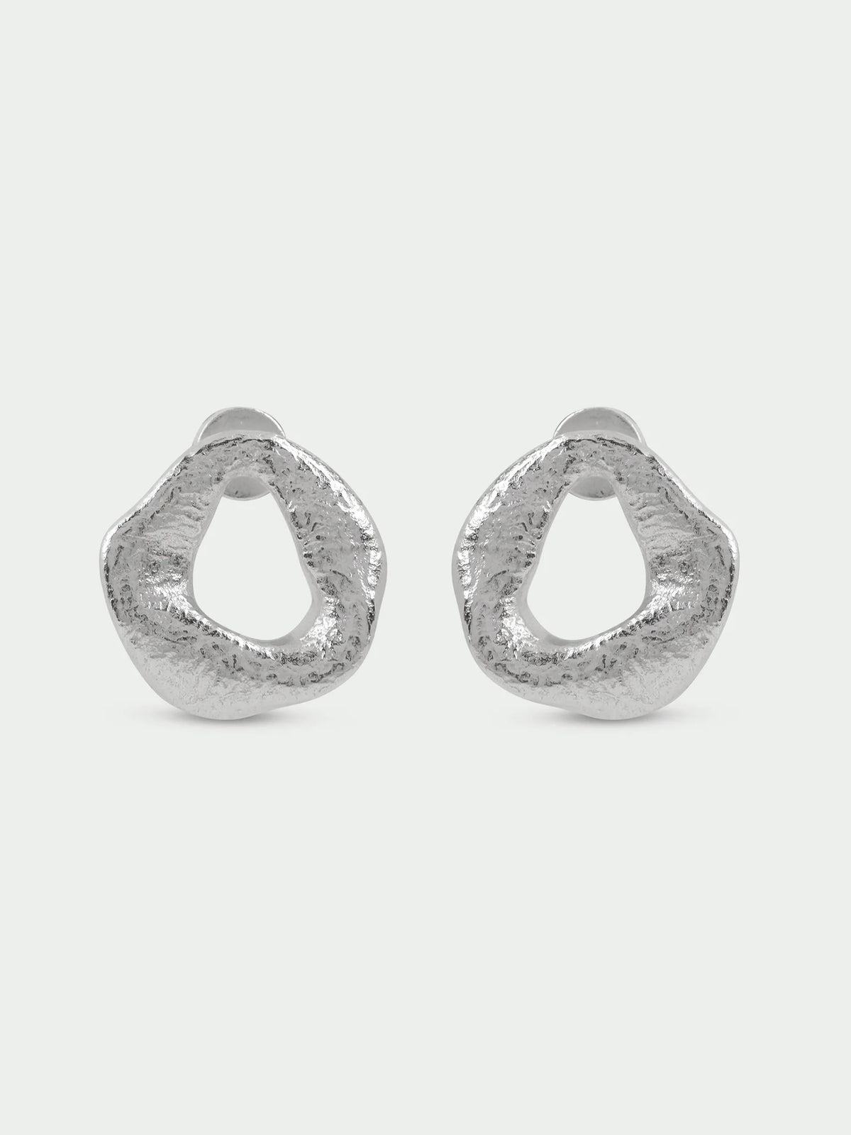Delta Earrings Silver