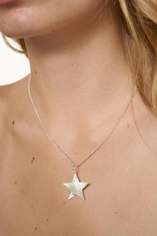Solstice Necklace Silver