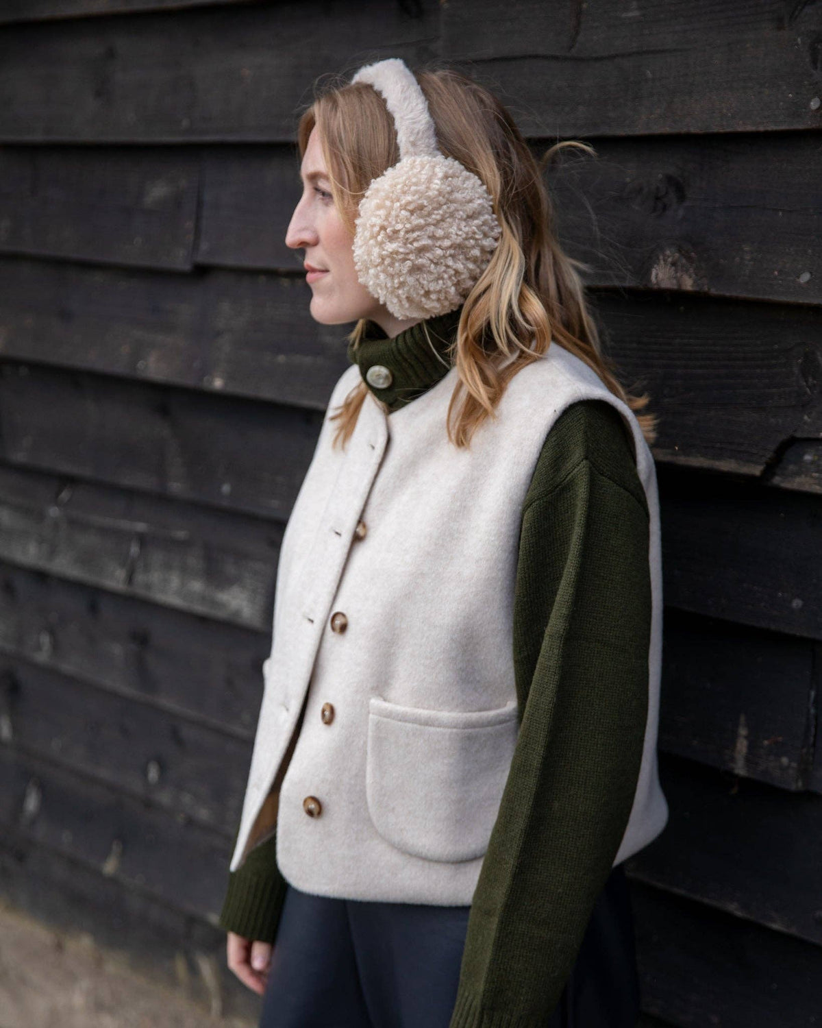 Demi Gilet | Cream
