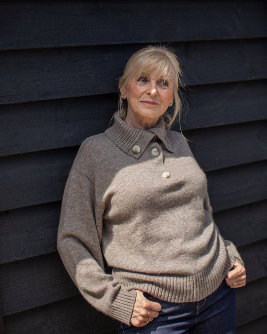 Freya Jumper | Greige