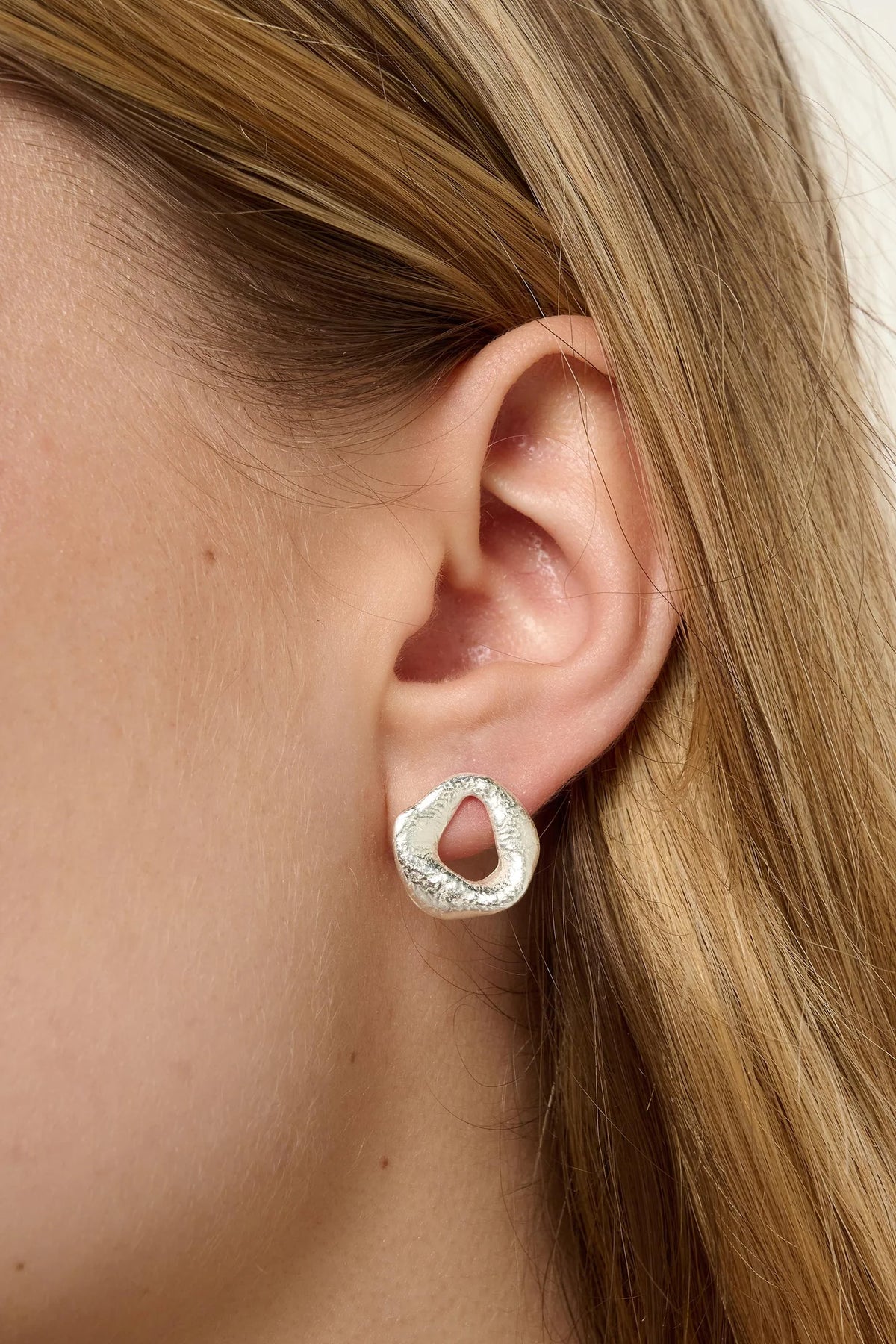 Delta Earrings Silver