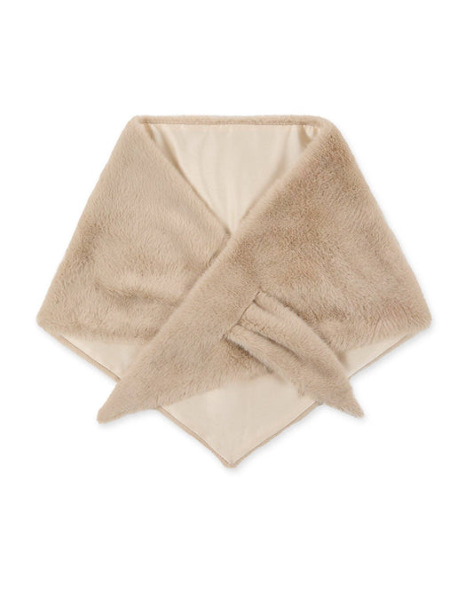 Nova Scarf | Faux Fur | Cream