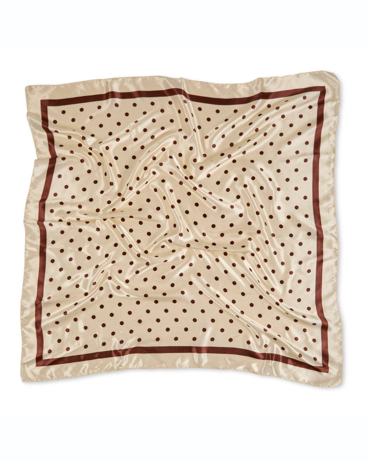 Wren Scarf | Small Spot | Butter