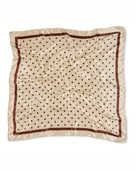Wren Scarf | Small Spot | Butter