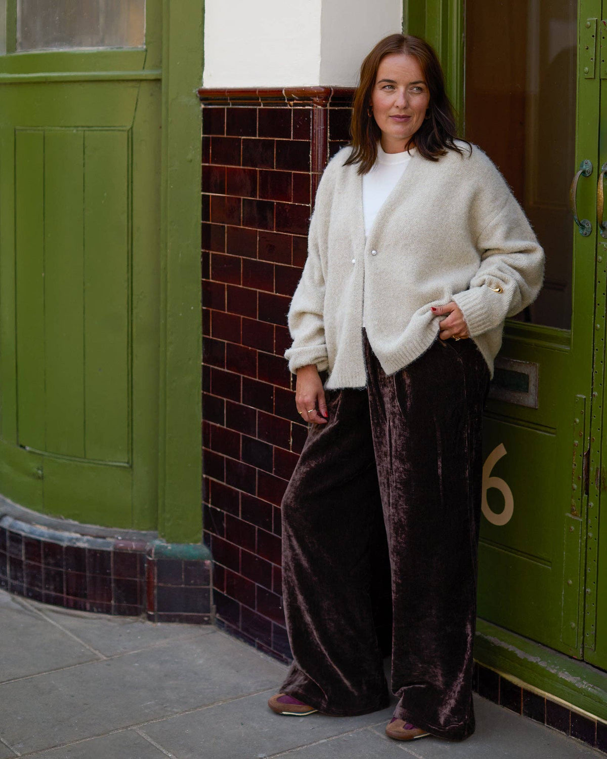Grace Cardigan | Oyster