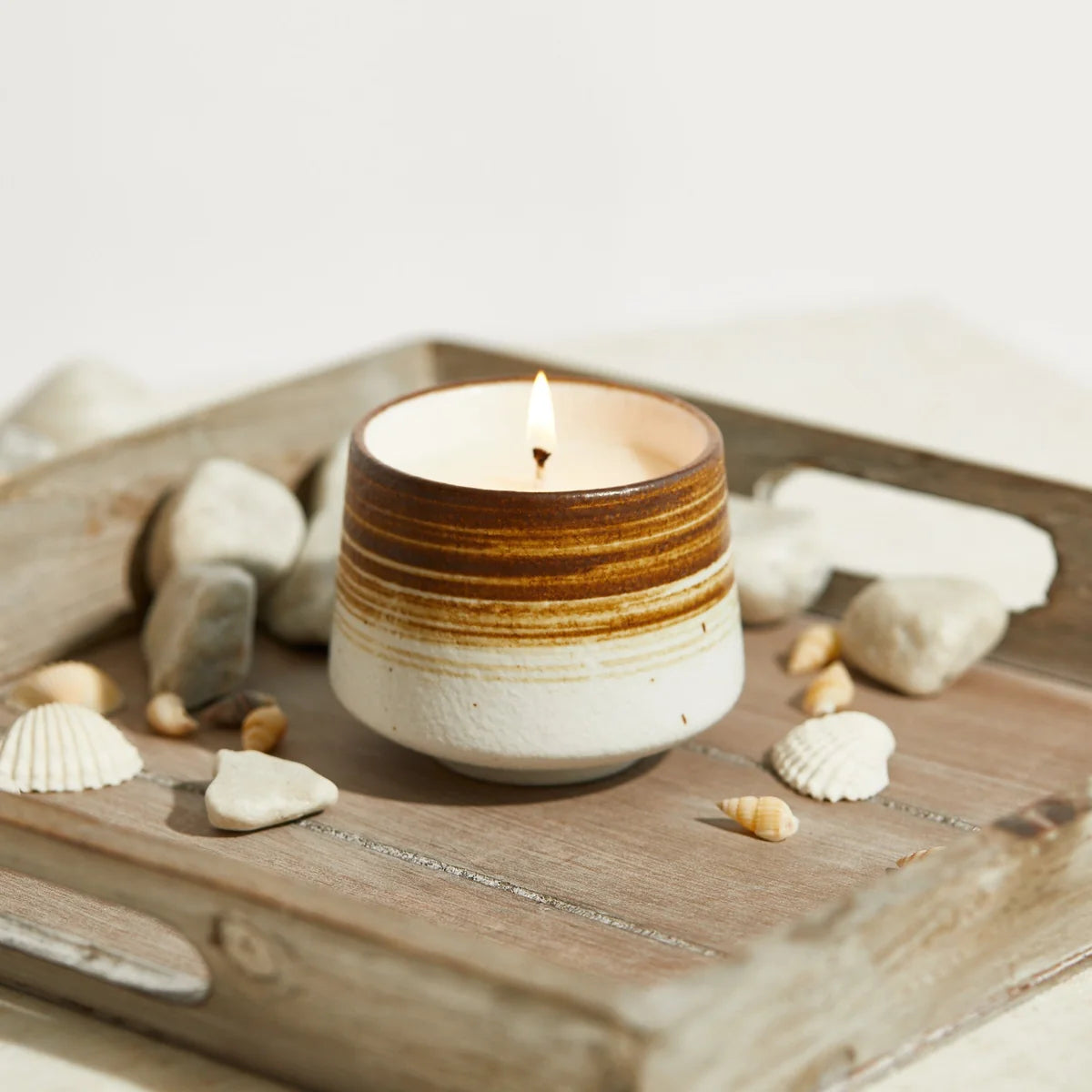 Praa Sands Tomato Leaf Candle