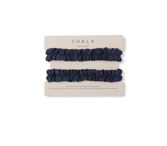 Belinda Sleeve Garter - Navy