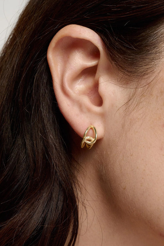 Alder Earrings Gold