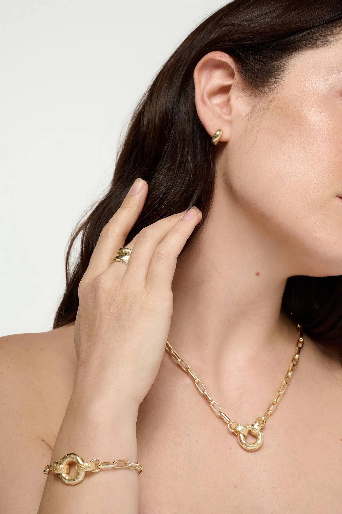 Ebb Necklace Gold