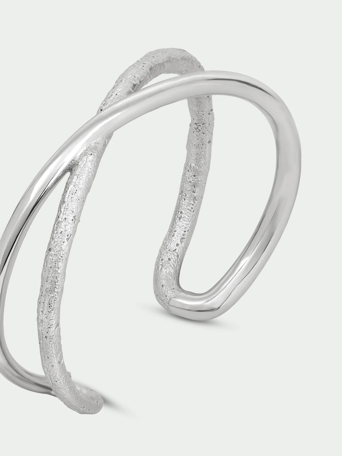 Alder Bangle Silver