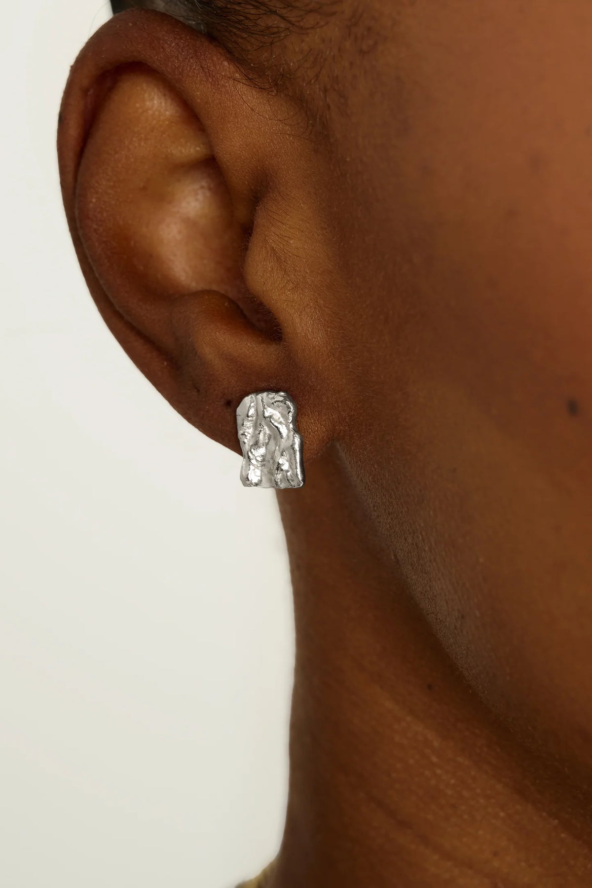 Current Earrings Silver