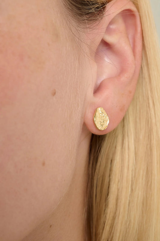 Diffuse Earrings Gold