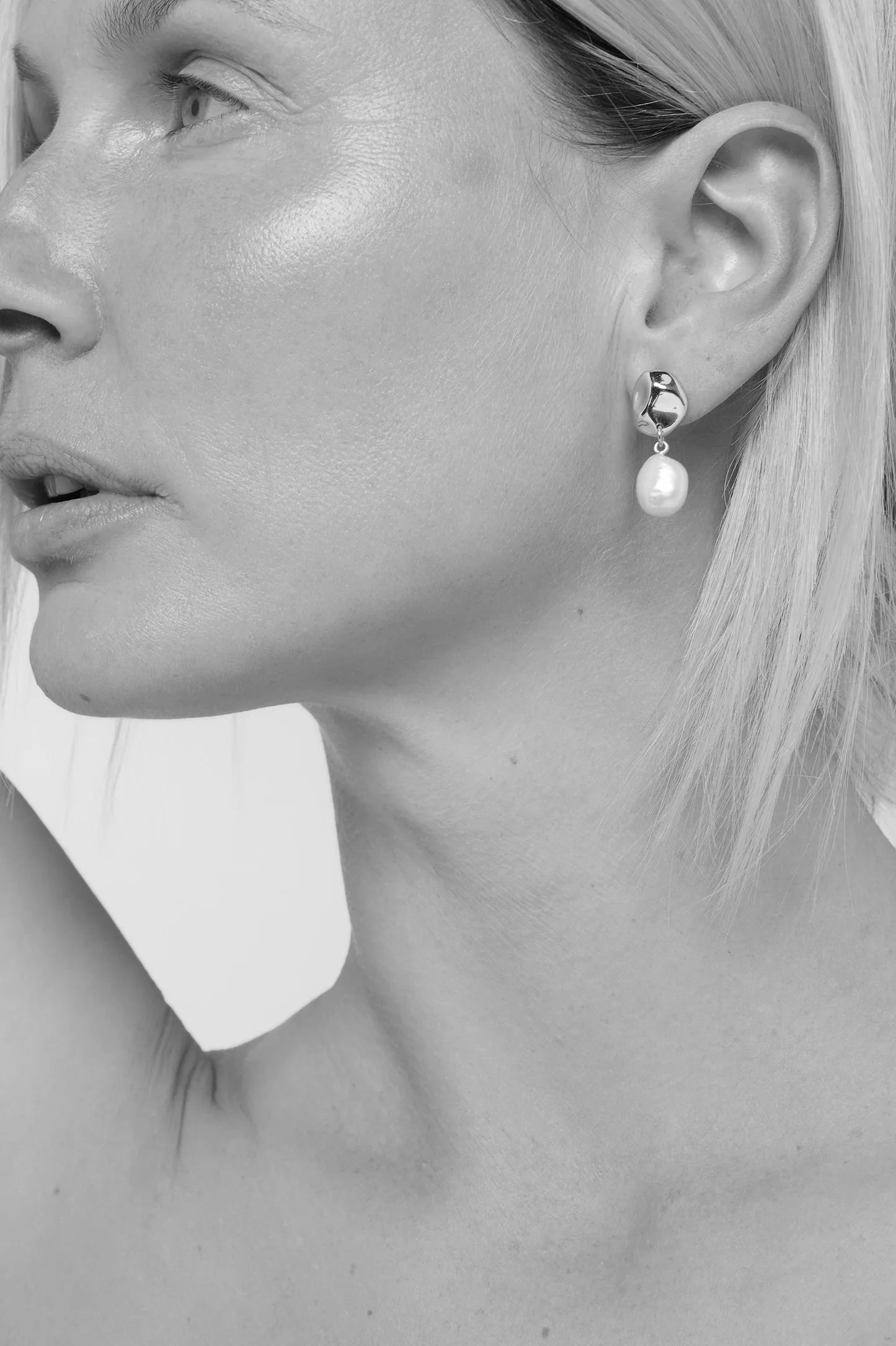 Perla Earrings Silver