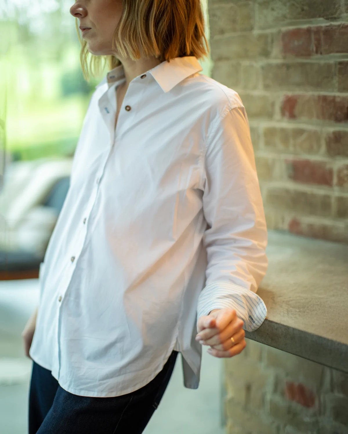 Nola Shirt-White