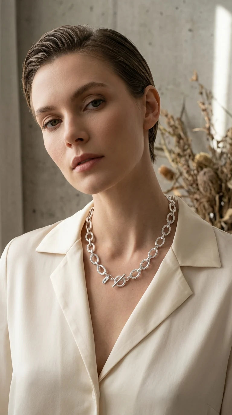 Sofia Necklace Silver