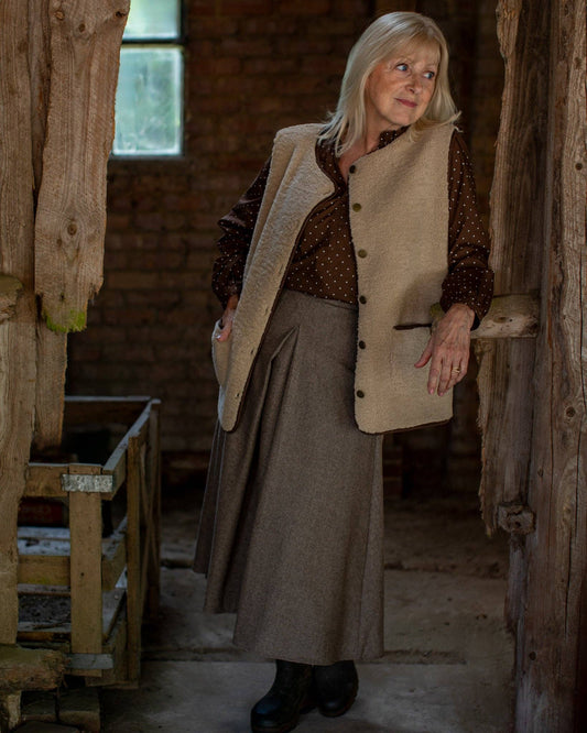 Abby Gilet | Oat