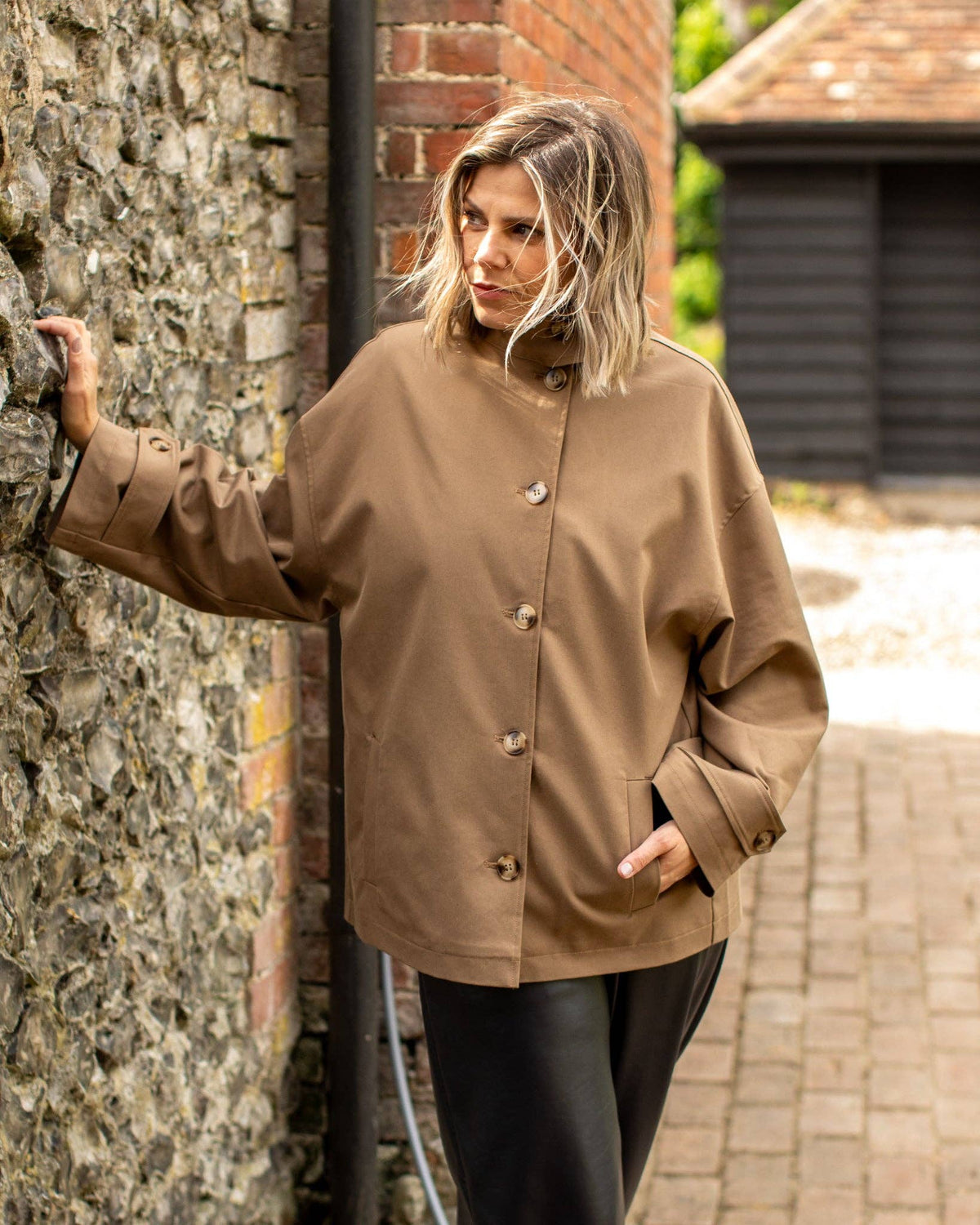 Jada Jacket | Beige